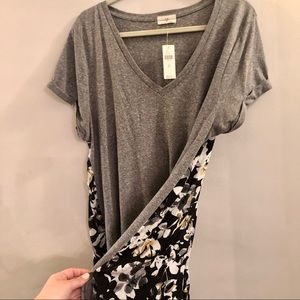 Anthropologie button back tee
